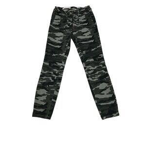 Pilcro and the Letterpress Anthropologie High Rise Skinny‎ Camo Pants 27
